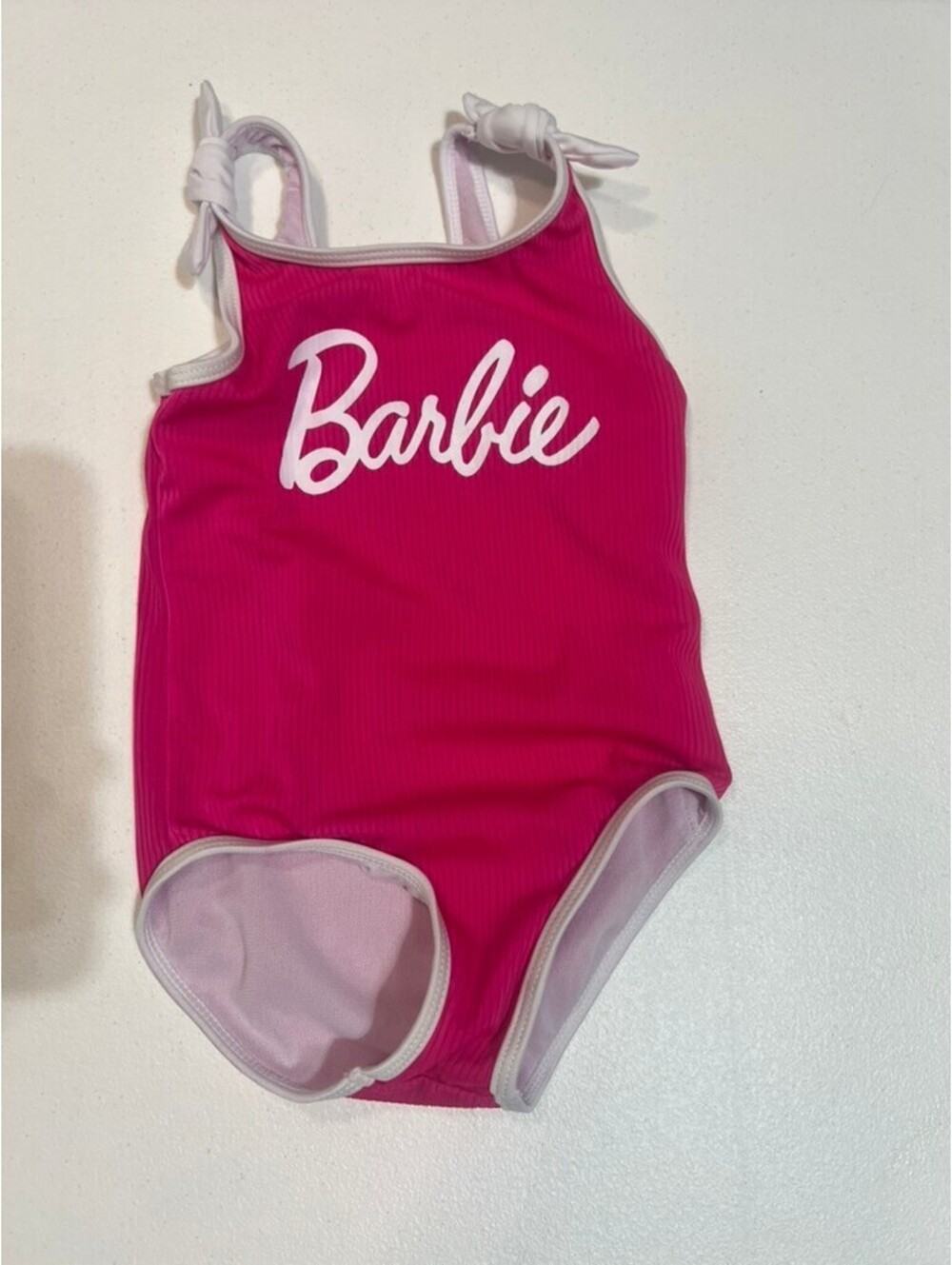 Barbie Hot Pink One Piece swimsuit - Toddler 2T